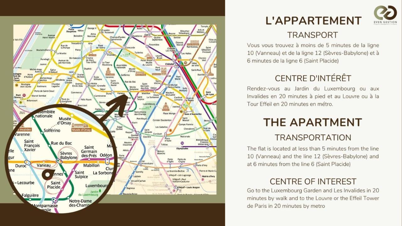 0#Appart 2Pers#Jardin Luxembourg#Necker باريس المظهر الخارجي الصورة